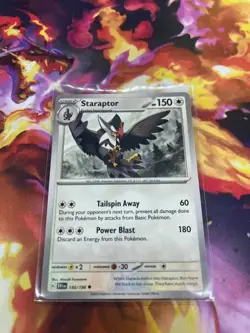 Staraptor 150/198 Sv01: Scarlet & Violet Base Set Regular NM-Mint Pokemon TCG - Image 3