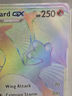 2017 POKEMON SUN & MOON BURNING SHADOWS SECRET #150 FULL ART/CHARIZARD GX BGS 9 - Image 4