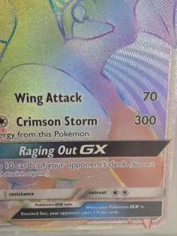 2017 POKEMON SUN & MOON BURNING SHADOWS SECRET #150 FULL ART/CHARIZARD GX BGS 9 - Image 5