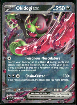 Okidogi ex - 036/064 - Shrouded Fable (SFA) Double Rare Holo Pokemon TCG - Image 1