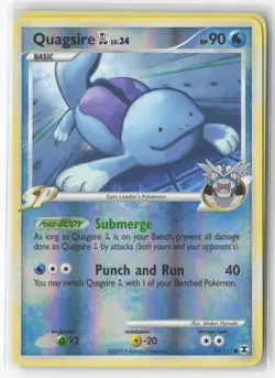 #Quagsire GL #76/111 Common,Reverse Holo Near Mint or Better Pokemon - Image 1