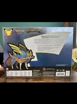 Pokemon TCG Celebrations Deluxe Pin Collection Box Zacian Lv X Pikachu Sealed 820650809422 - Image 2
