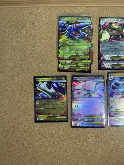 Pokemon Phantasmal Flames Mega Ex Lot Mega Charizard Mega Diance Mega Gengar EX - Image 2