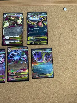Pokemon Phantasmal Flames Mega Ex Lot Mega Charizard Mega Diance Mega Gengar EX - Image 3