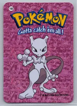 Mewtwo 150 Pokemon Vending Pink Prism Cracked Ice Holo Near Mint or Better - Image 1