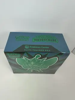 Twilight Masquerade Pokemon Center Exclusive Sealed Elite Trainer Box ETB-Dings - Image 2