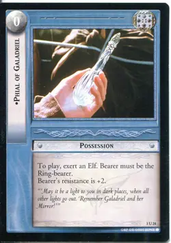 Lord Of The Rings CCG Card RotEL 3.U24 Phial Of Galadriel - Image 1