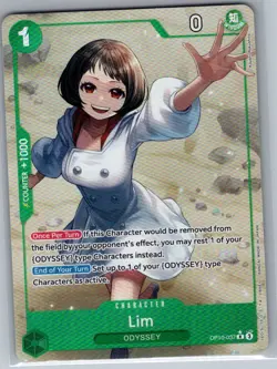 Lim (Alt Art) OP10-037 Royal Blood - One Piece Card Game - NM - Image 1