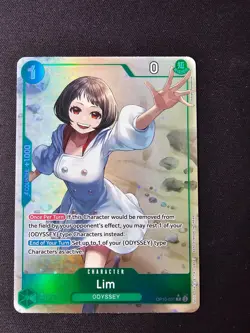 OP10-037 Lim ALT ART Parallel - One Piece TCG Card- Royal Blood English NM/M - Image 1