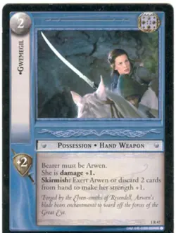 Lord Of The Rings CCG FotR Card 1.R47 Gwemegil - Image 1