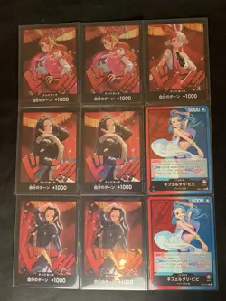 EB-03 Don!!! Nami Boa Nico and Uta. One Piece Card Japanese and Vivi Leader - Image 1