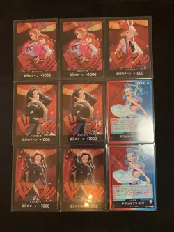 EB-03 Don!!! Nami Boa Nico and Uta. One Piece Card Japanese and Vivi Leader - Image 2