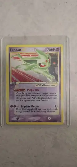 Espeon POP Series 5 16/17 Gold Star Pokemon Card 2007 (Mint) - Image 1