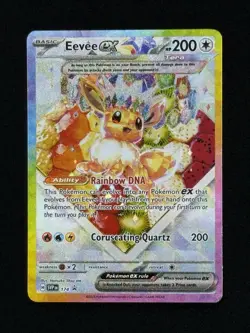 Pokemon Eevee ex 174 Sv: Scarlet & Violet Black Star Promo Cards Light Played LP - Image 1