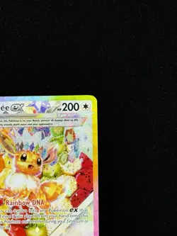 Pokemon Eevee ex 174 Sv: Scarlet & Violet Black Star Promo Cards Light Played LP - Image 4