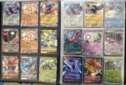 198 x Pokemon Card Mega Collection Bulk Folder VSTAR VMAX ex V Holo Bundle/Lot!! - Image 1