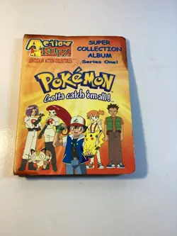Pokemon Action Flipz 3D Hologram Set Collection Album 66 Cards And Book Holder - Image 2