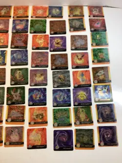 Pokemon Action Flipz 3D Hologram Set Collection Album 66 Cards And Book Holder - Image 5