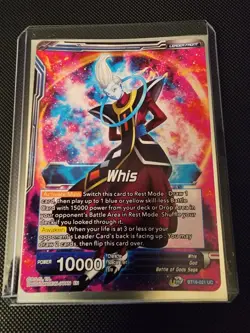 Pre-release Whis, Invitation To Battle BT16-021 Dragon Ball Super Card NM - Image 2