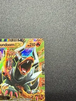 Pokemon TCG M Houndoom EX Ultra Rare Card 22/162 XY Breakthrough - Image 3