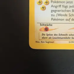 Pokemon TCG Karte - Ampharos 1/111 Neo Genesis Holo Rare Deutsch - Image 5