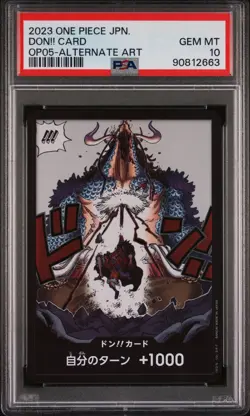 One Piece CCG Don!! Card Japanese PSA 10 - Image 1