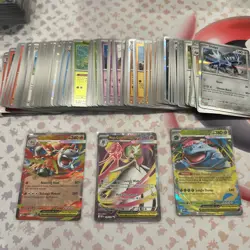 Pokemon cards bundle job lot | 120 Mega Evolutions | No Duplicates |ex full art - Image 1