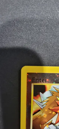 Entei #34 Black Star Promo Reverse Holo Rare Vintage Pokemon Card - NM - Image 2