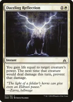 DAZZLING REFLECTION X 4 N/M- OATH OF GATEWATCH MAGIC THE GATHERING - Image 1