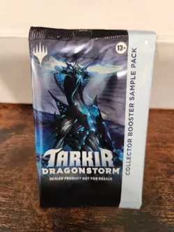 MTG Tarkir: Dragonstorm Collector Booster Sample Pack Sealed Magic The Gathering - Image 1