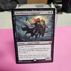 MTG Magic the Gathering Bloodthirsty Conqueror (58/763) Foundations LP - Image 1