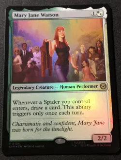 Mary Jane Watson - Foil - SPM - MTG - EN - NM - 0134 - Image 1
