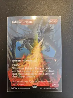 Mint/Near-Mint, English - 1 x MTG Balefire Dragon - Borderless Commander Masters - Image 1