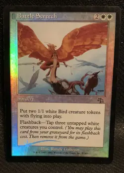 MTG - 1x Battle Screech - Foil - Judgement NM - Image 1
