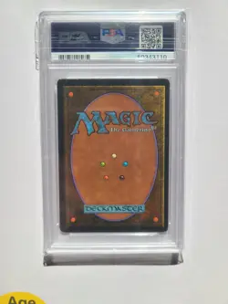 MTG Shivan Dragon SIGNED by Melissa Benson PSA 8 NM-MT Auto 10 Revised 1994 RARE - Image 4