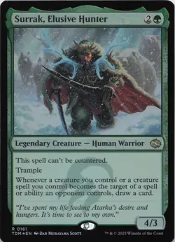Surrak, Elusive Hunter - FOIL - R Tarkir: Dragonstorm 161 - MTG - Image 1
