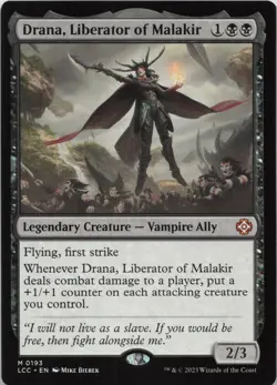 Drana, Liberator of Malakir M Commander: The Lost Caverns of Ixalan 193 LP-NM - Image 1