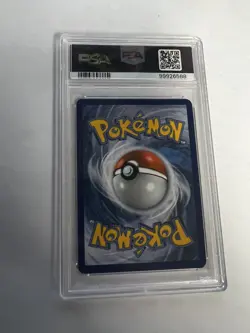 2015 POKEMON XY DOUBLE CRISIS #6 FULL ART/TEAM AQUA'S KYOGRE EX PSA 9 - Image 2