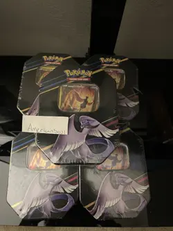 Lot of 5 Pokemon TCG: Crown Zenith Tin Factory Sealed - Galarian Articuno - Image 1