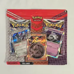 Pokemon TCG: Armarouge, Revavroom & Houndstone Foil, w/2 Booster Packs + Coin! - Image 1