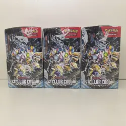 Pokemon TCG Stellar Crown Half Booster Box 18 Packs - Sealed - Image 4