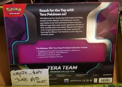 Pokemon TERA TEAM EX Premium Collection Factory Sealed 5 Foils & 9 Booster Packs - Image 2