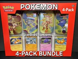🔥POKEMON🔥TCG Scarlet & Violet 151 Mini Tins 4 PACK BUNDLE FACTORY SEALED NEW - Image 1