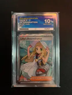 Pokemon Lillie's Determination 169/132 Mega Evolution ACE 10 - PERFECT SUBS 💎 - Image 1