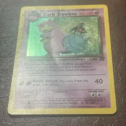 Dark Slowbro 12/82 Holo Unlimited 2000 Team Rocket Pokemon TCG - Image 3