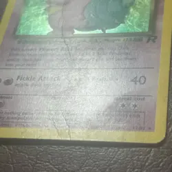 Dark Slowbro 12/82 Holo Unlimited 2000 Team Rocket Pokemon TCG - Image 4