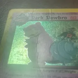 Dark Slowbro 12/82 Holo Unlimited 2000 Team Rocket Pokemon TCG - Image 5