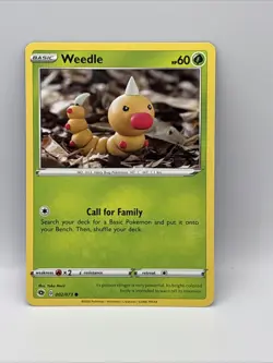 Pokemon - Weedle 002/073 - Champion's Path - Yuka Morii - Image 1
