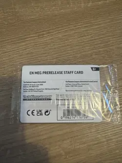 Pokemon TCG Mega Evolution Promos - STAFF Stamped Sealed all 4 promos - Image 2