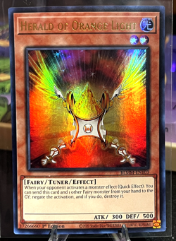 Herald Of Orange Light 1st Edition Ultra Rare BLMM-EN103 (NM) Yu-Gi-Oh! - Image 1